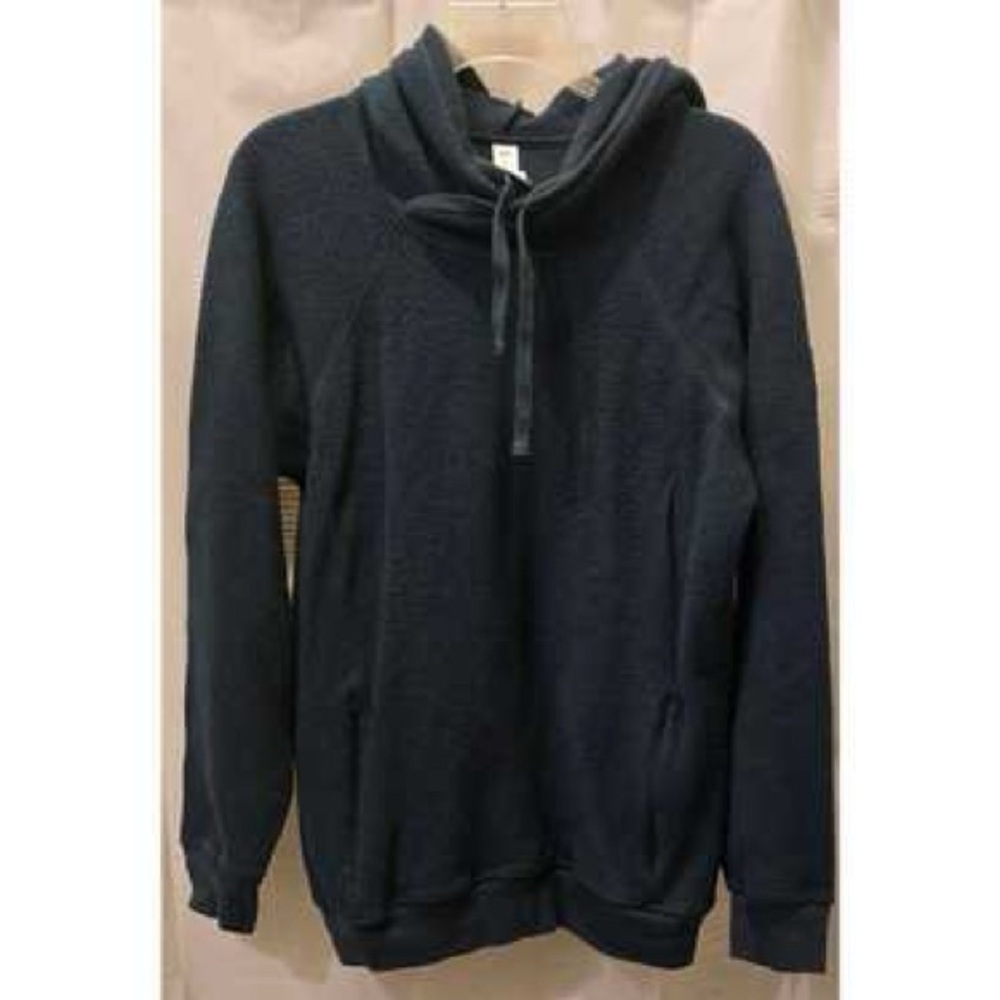 ALO Yoga Dark Gray Bomber Jacket A0452